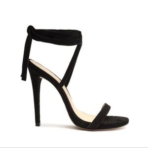 Schutz Suede heel sandal